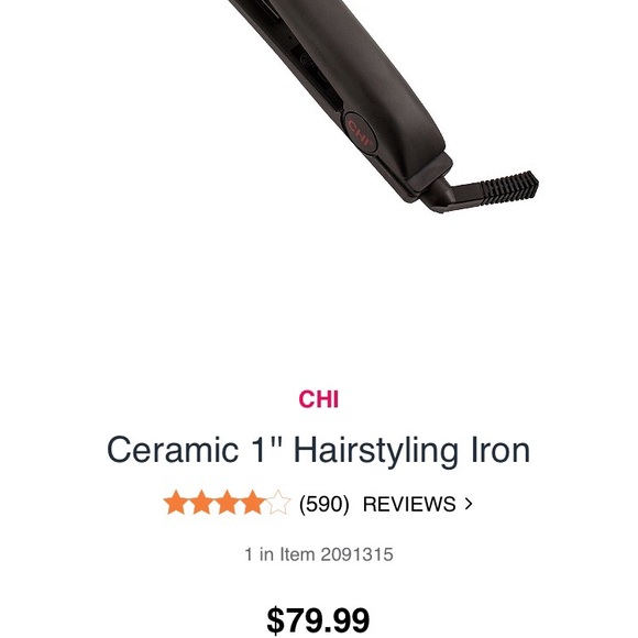 Brand new chi hairstyling iron - Picture 6 of 6